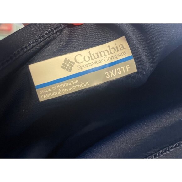 Columbia NWT Navy Blue UPF 50 Sleeveless Scoop Neck Dress Omni Freeze Sz 3X - Picture 5 of 8